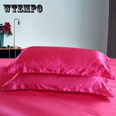 Double-sided Ice Silk Pillowcases A Pair of Silky Cool Feeling Pillowcases Single Pillow Core Cover