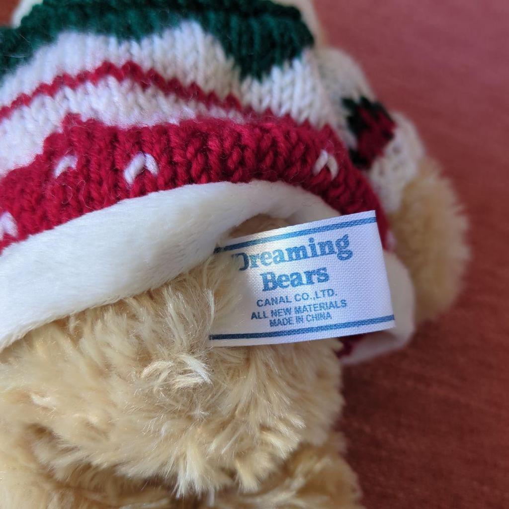 [USED] DreamingBears teddy bear with sweater