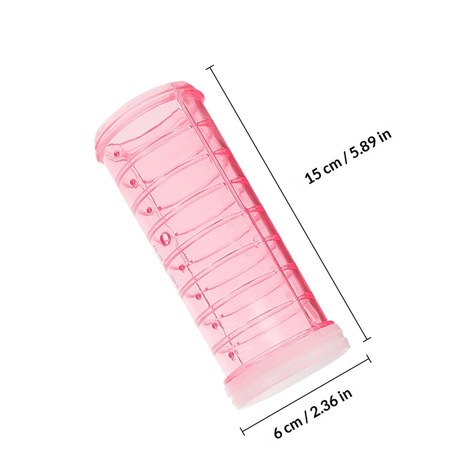 

1Set Hamster Cage Tube Modular DIY Connection Tunnel Safe Exploration Puzzle Expandable Habitat Hamster Cage Tube рожевий