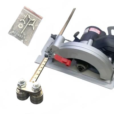 Circular Saw Guide Ruler Adjustable Positioning Caliper Precise Measurement Ruler for Precise Measurements & Easy Wood Cutting