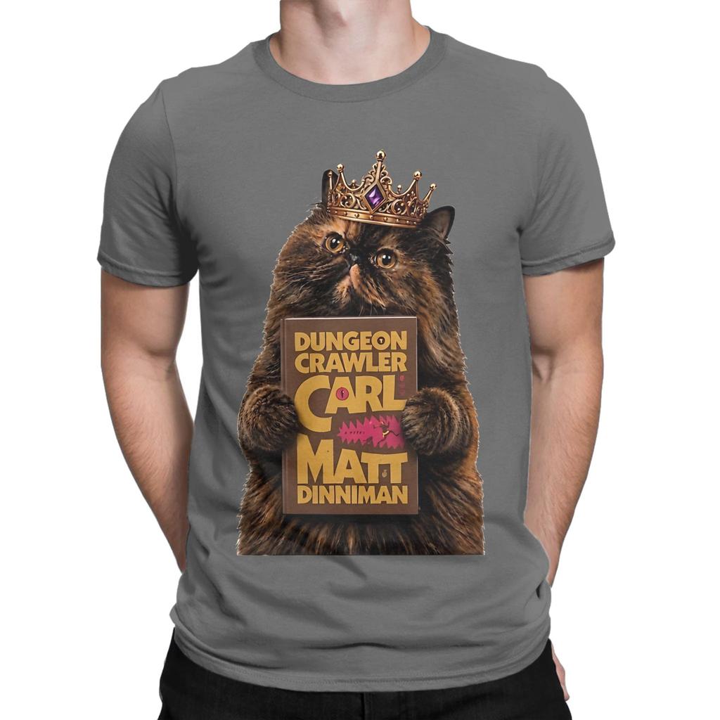 Dungeon Crawler Carl Art Poster Novelty 100 Cotton Tshirt Dungeon Crawler Carl Tees Tops For Unisex