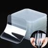 Fita dupla face transparente nano, sem costura, à prova d'água, adesivos de parede, resistente ao calor, fita de viscose, adesivo de parede do banheiro