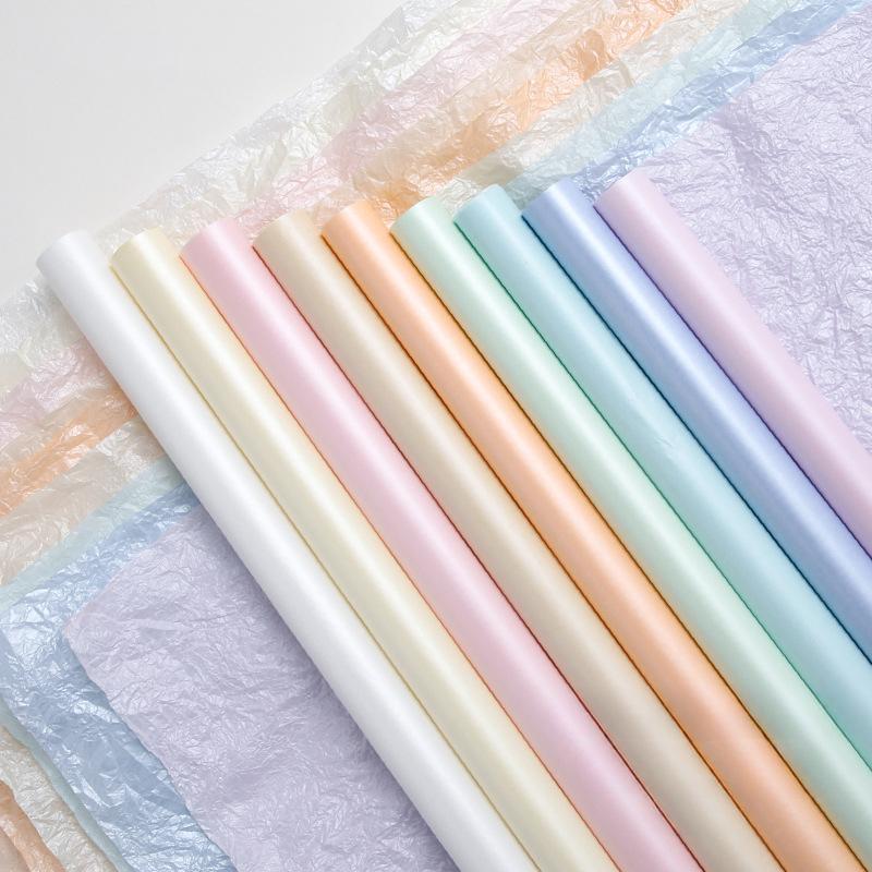 Pearlescent Snow Pear Paper, Flower Wrapping Paper, Bouquet Wrapping Paper, Flower Art, Thickening, Waterproof, Fruit Fold Lining Paper, Materials