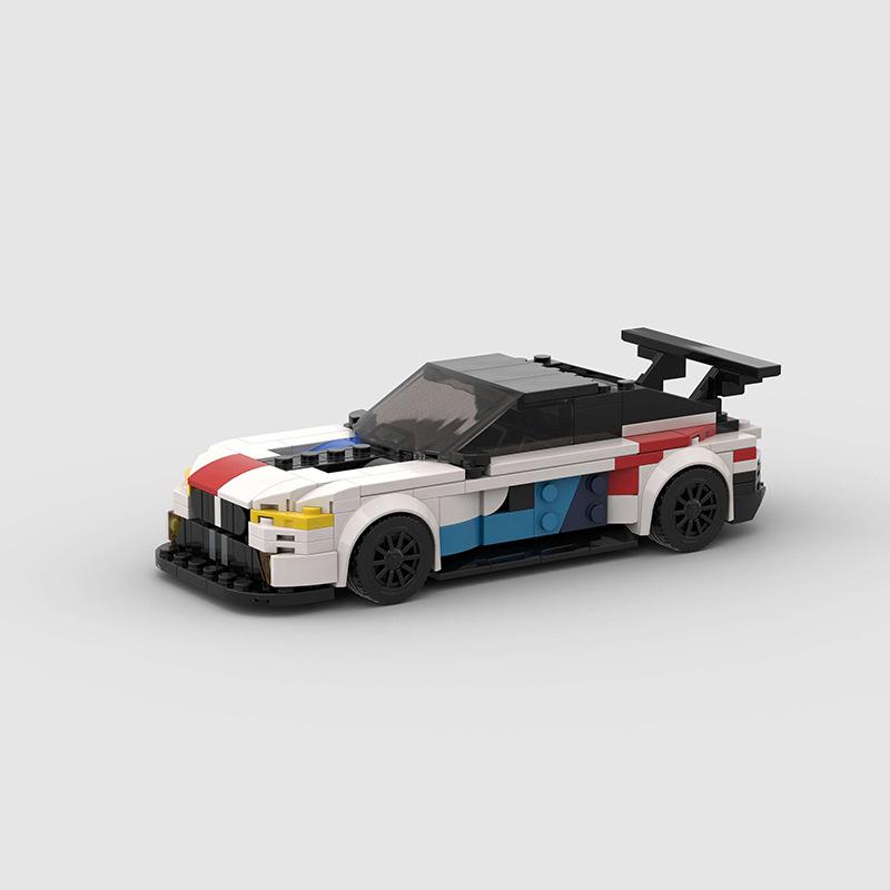 MOC Technical Car City Speed Vehicle Vetro Car Rally Building Blocks Bricks Ornament Creative Toys For Kids Adults Birthday Gift