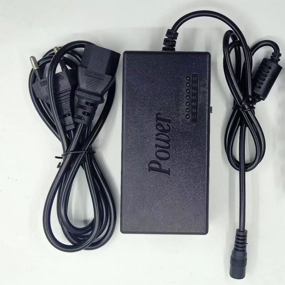 96W Laptop Power Adapter Adjustable Voltage Portable Use Laptop Charger Adapter 12-24V 4A Laotop Power Supply Adapter Notebook
