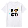 The Summer 2025 G-Dragon Osaka Concert In Japan 2025 New Cartoon Cotton Women Short-sleeved T-shirt Support Peripheral Clothing