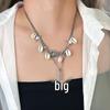 Layered Double-Layer Necklace: Summer Vacation Style with Shell, Starfish, and Conch Pendants