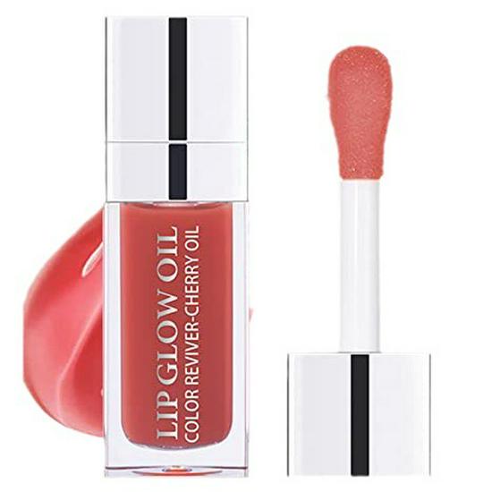 Non-Sticky Transparent Plumping Lip Oil Gloss - Moisturizing & Lip-Enhancing