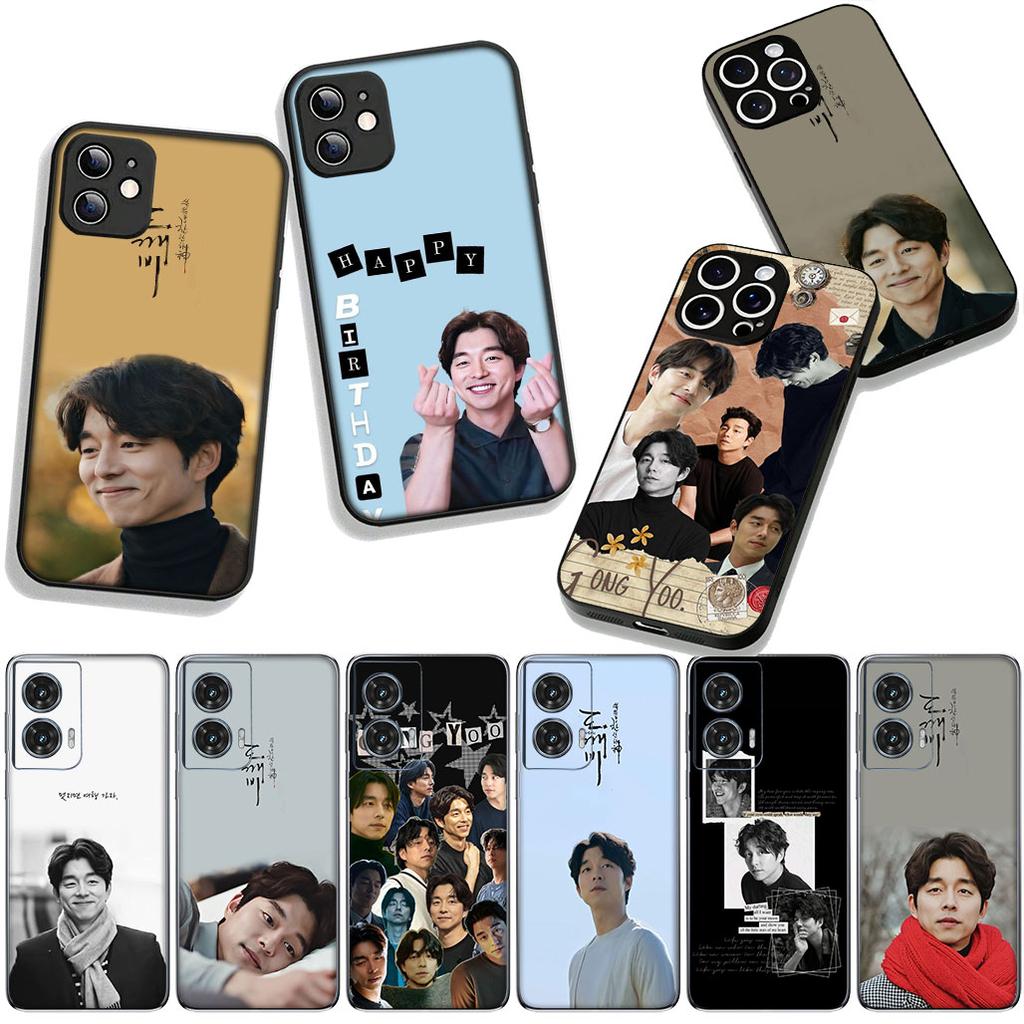 Phone Cover Poster Gong Yoo K POP Casing for Apple iPhone 16 15 14 Plus 13 12 Mini 17 Pro Max + ProMax 16E Air 15+ Case