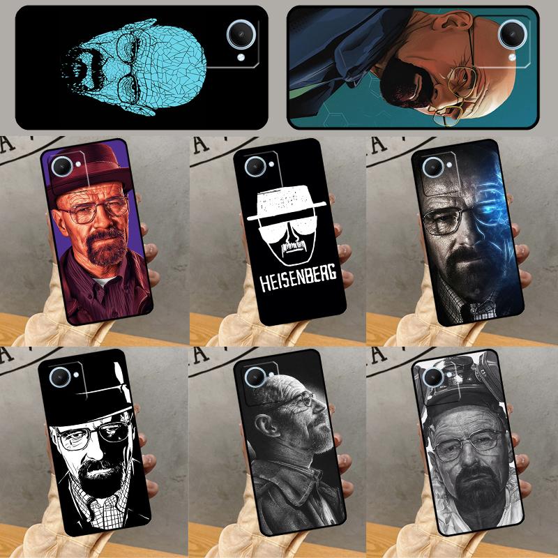 Heisenberg Breaking Bad Case For Realme C55 C75 C67 C61 C53 C51 C21Y C25S 10 11 12 13 14 Pro Plus GT 6T 6 5 GT7 Pro