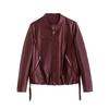 Loose Leather Jacket Women's Jacket Short Jacket Spring and Autumn Temperament Fashion Small Casual Motorcycle Clothes