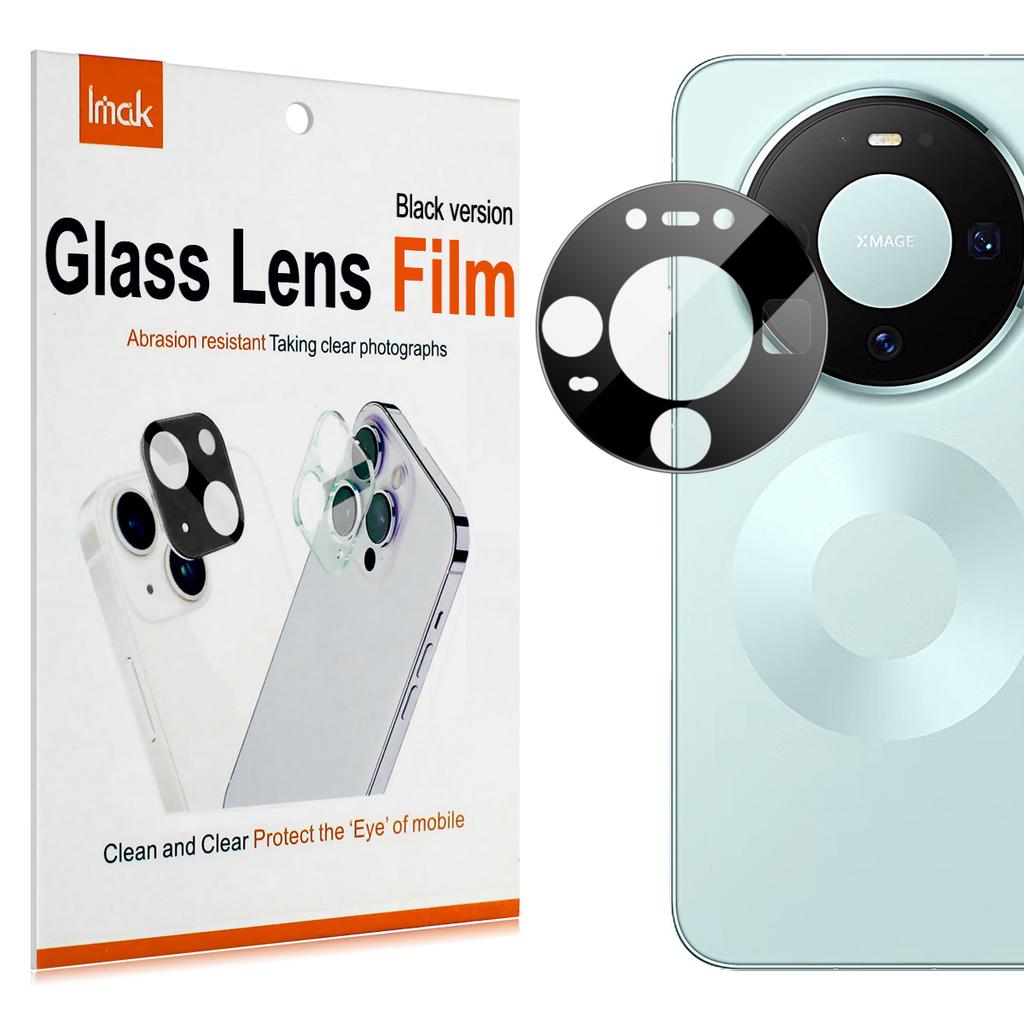 For Huawei Mate 80 Pro Max RS Glass IMAK High Definition Glass Lens Film Black Version