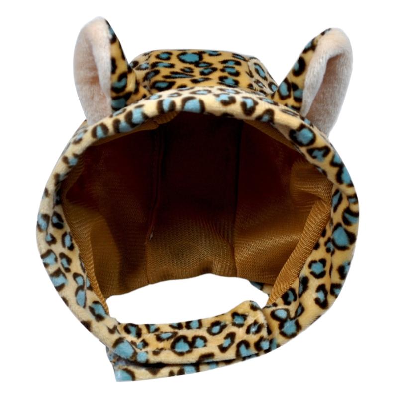 

Cute Hat Pet Warm Caps Adjustable Headwear Animal Shape for Cats Puppy Kitten small size