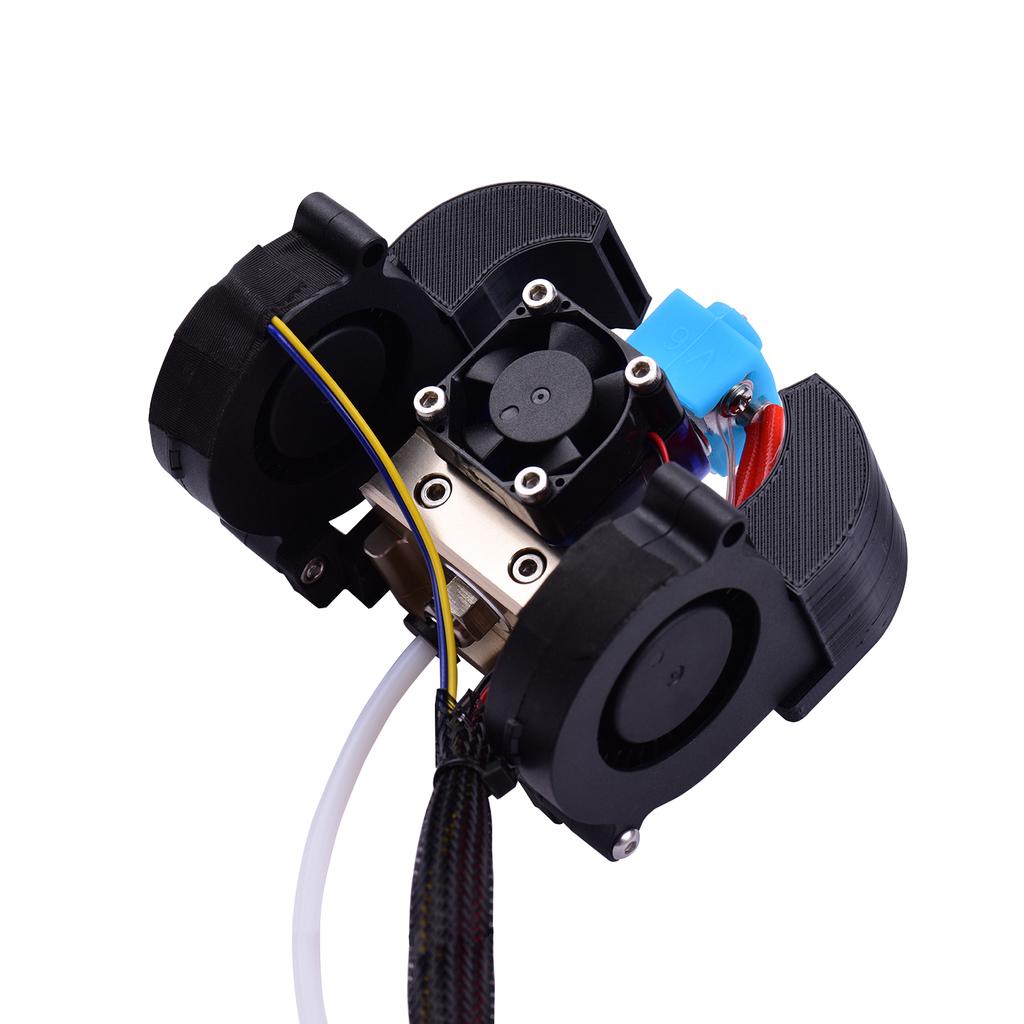 Kit Hotend pentru extruder asamblat complet Aibecy Ender cu bloc de încălzire din aluminiu, răcire cu duză de 0,4 mm