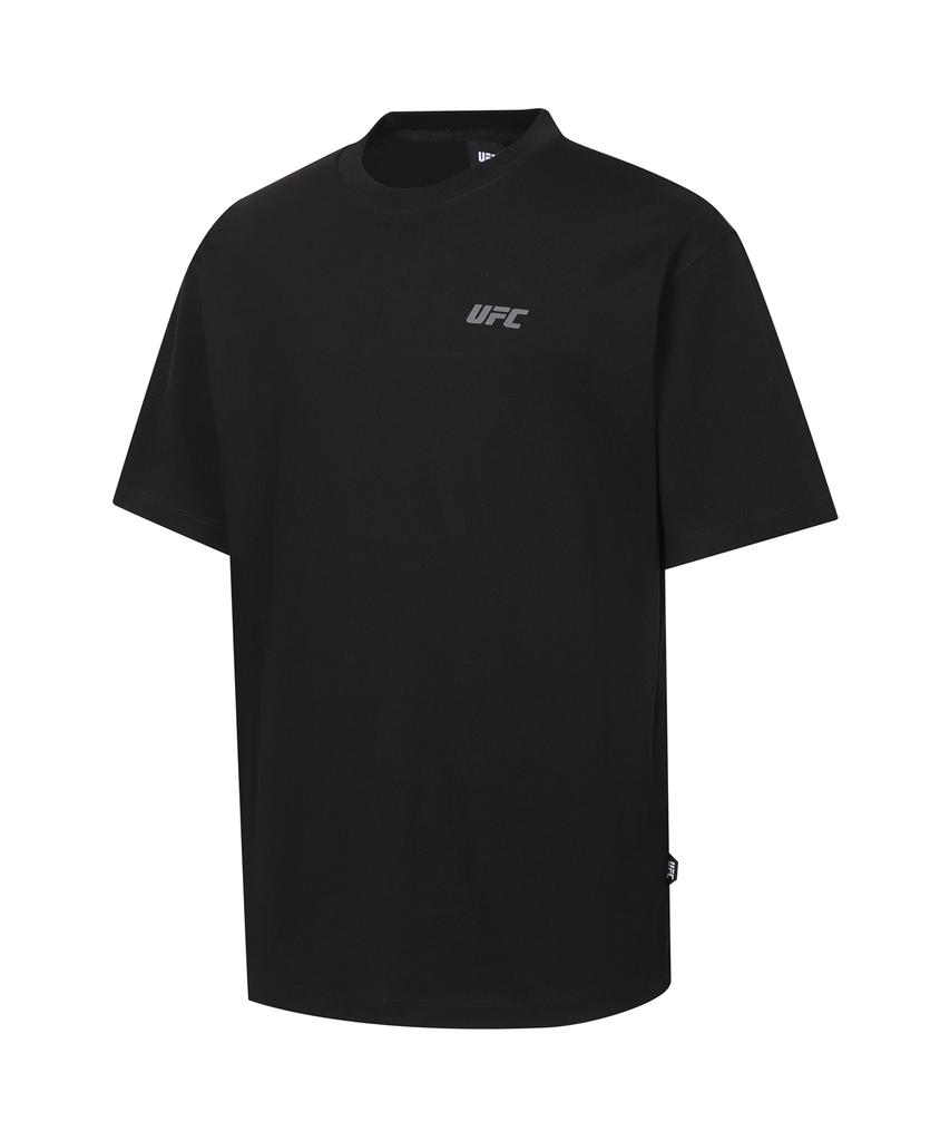 UFC SPORT Ufc Force Majeure 3.0 Relaxed Fit Short Sleeve T-Shirt Black U2Ssx2305Bk
