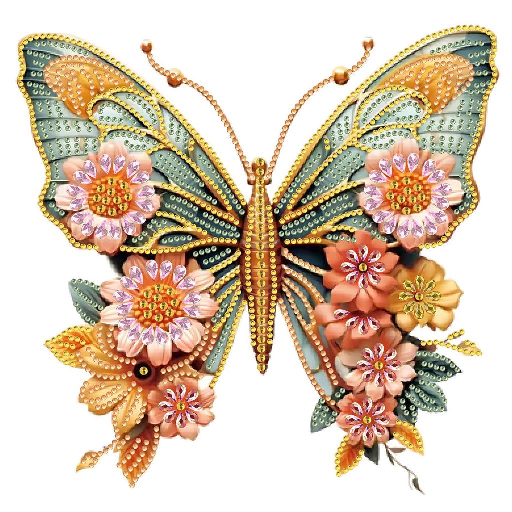 5D DIY Diamond Painting Animal Kit Butterfly Rabbit Cat DIY Partial Special Shaped Drill Handmade Diamond Mosaic Art G