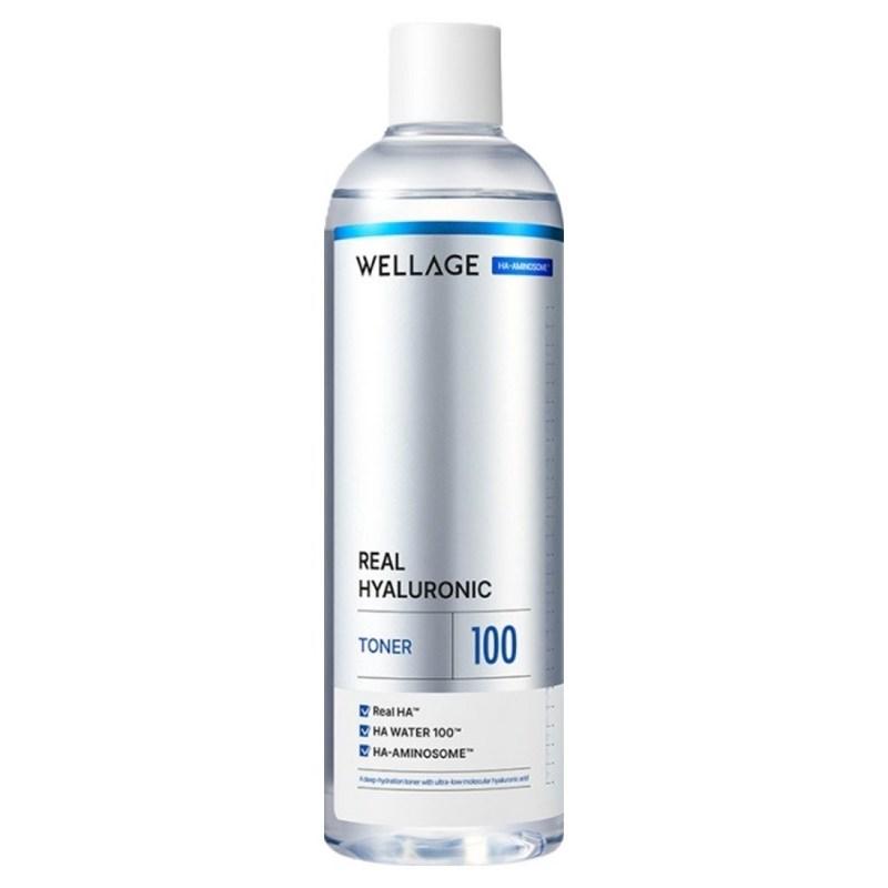 Wellage Real Hyaluronic Toner, 500ml, 1 Pcs