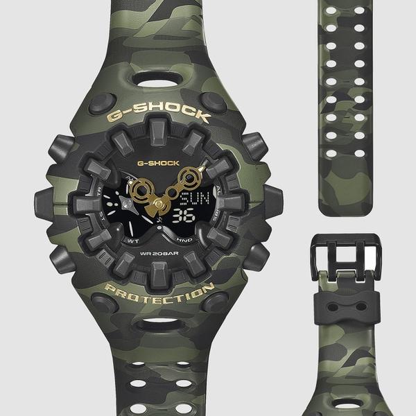 Casio G-SHOCK Bold Camo Series GA-V01CMG-3AJF Wrist Watch for Men