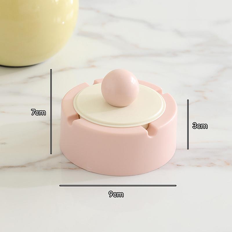 Creative Ashtray Plastic Home Internet Cafe Office Ashtray Enlarged With Lid Anti-Fly Ash Ashtray Ornaments