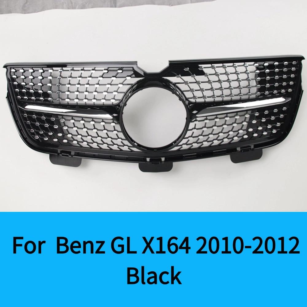 Front Upper Bumper Center Grille Radiator For Mercedes-Benz GL Class X164 2007-2012 GL320 GL350 GL450 GL500 GL550Tuning