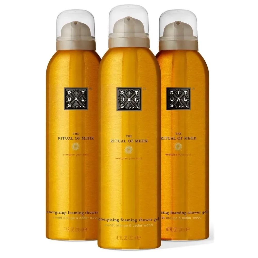 RITUALS Нидерланды Пена для душа  Сладкий апельсин и кедр  200 мл x 3 шт.