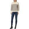 Polo Ralph Lauren Gestreifter Baumwolle Rundhals Langarm Strickpullover Damen Pullover 211762030-001