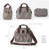 VIVID HORN La Creviar Marmor Tasche für 10 Große Orange 2-Wege Handtasche/Schultertasche Damen, Taschen, Leicht, Fassungsvermögen, Wasserabweisend, Lässig,