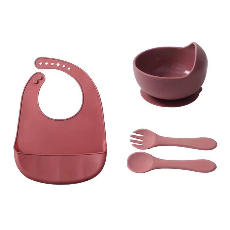 BIBOO Silicone Baby Tableware 3-Piece Set