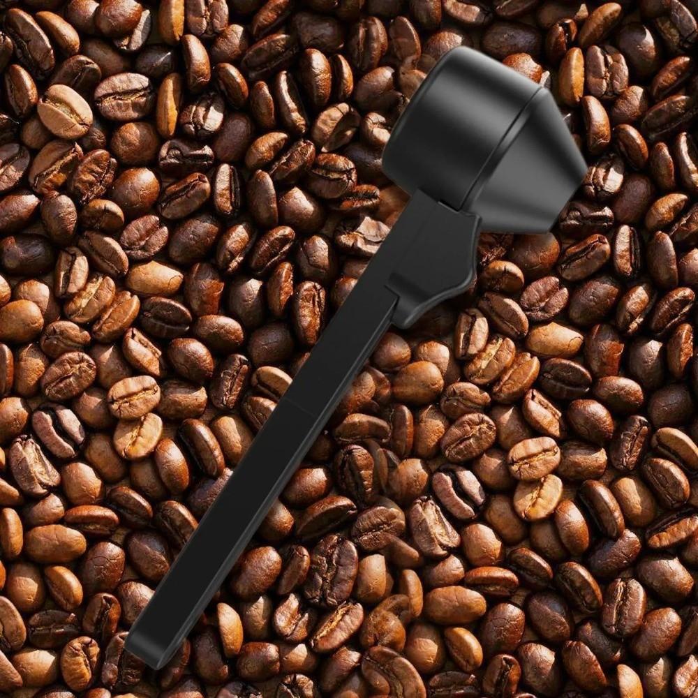 Adjustable Slide Coffee Scoop Leakproof 2-in-1 Function Protein Powder Spoon Portable Sliding Measure Spoon Bar Application