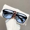 Neue Vintage Sonnenbrille Damen Herren Quadratischer PC-Rahmen Retro-Gläser Mode Designer Marke Sonnenbrillen für männlich weiblich