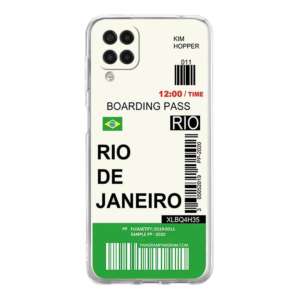 Phone Case For Samsung A13 A33 A35 A55 A73 A53 A23 A51 A71 A21S A12 A31 A41 A05s A15 A25 5G World City Travel Ticket New York