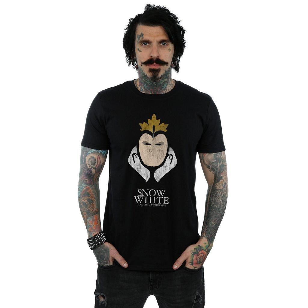 Disney Mens Snow White Hidden Illusion T-Shirt