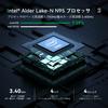Intel Mini Latest Alder Series N95 up to with TRIGKEY G4 Mini 16GB 500GB NVME PCIE WiFi USB PC, Lake-N (4C/4T, 3.4GHz) PC, DDR4, M.2 SSD, 4K@60Hz,