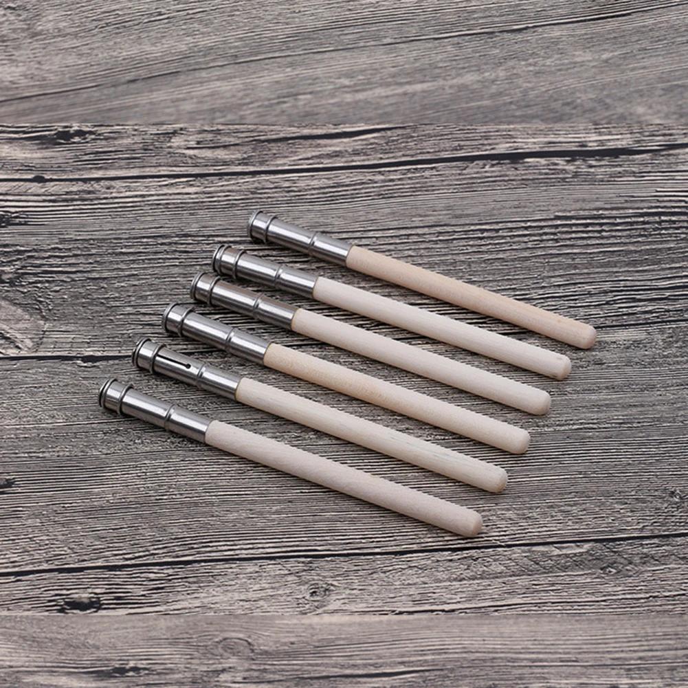 1-20pcs Adjustable Single Head Wooden Pencil Extender Sketch Art Bracket Extender School Office Painting Writing Tools For Gift