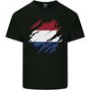 Torn Netherlands Flag Holland Dutch Day Football Unisexs Light Cotton TShirt