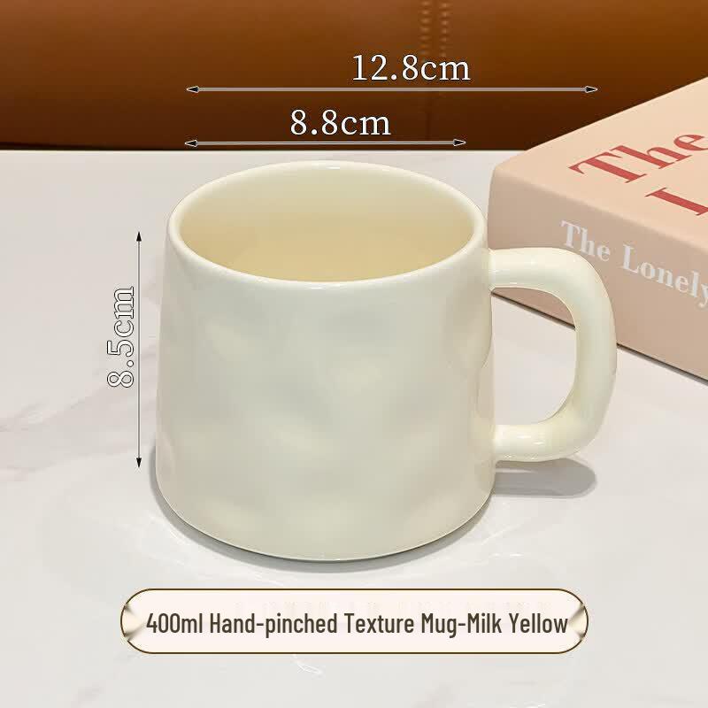 Ceramic Star Mug with Spoon
