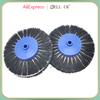 5Pcs Dental Laboratory Latch Polishing Brush Dentistry Odontologia Wheel Rotary Tool Black Buff Low Speed Micro Motor