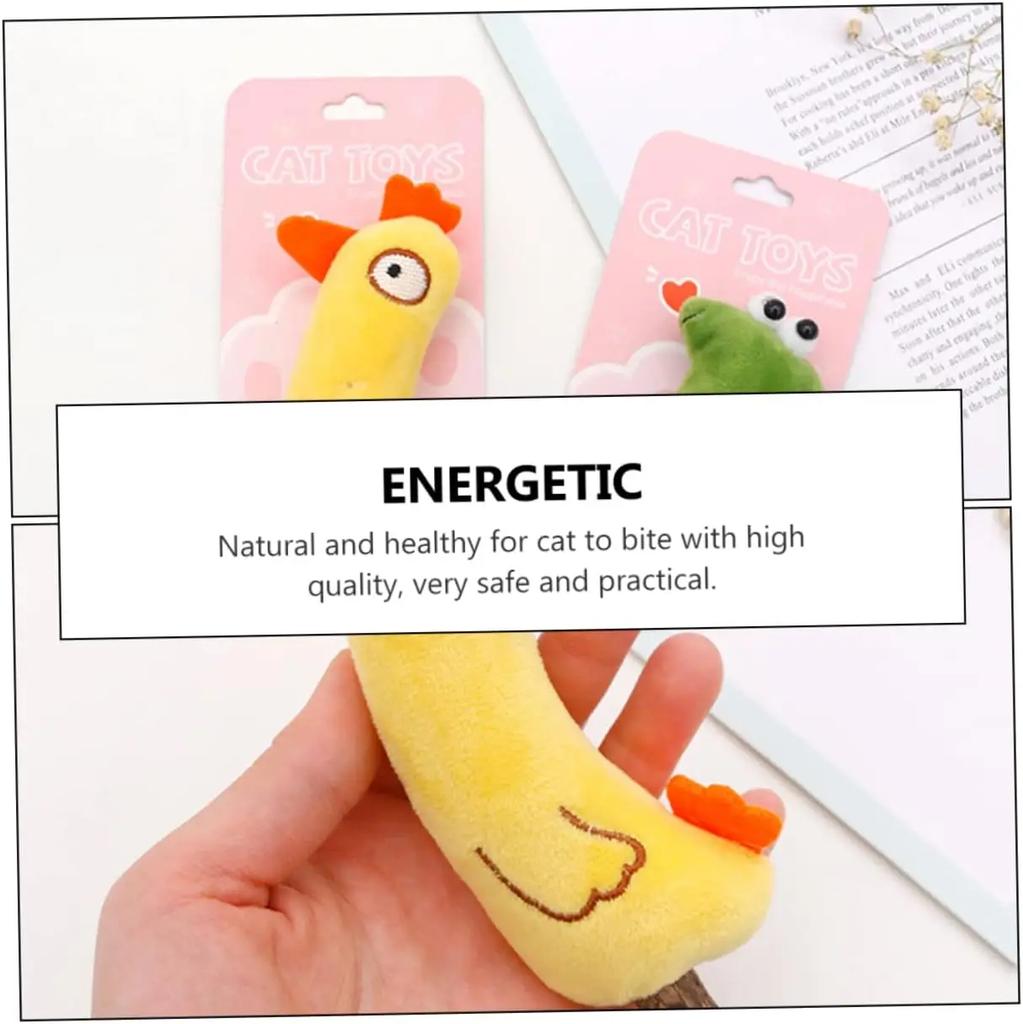 Cat Teething Stick Natural Wood Molar Rods for Dogs Teething Cat Plush Toys Dental Care Chewing Stick Toy Grinding Teeth Rod