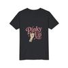 Pinky Up Illustration Toddler Tee | Pinky Promise Hand Graphic