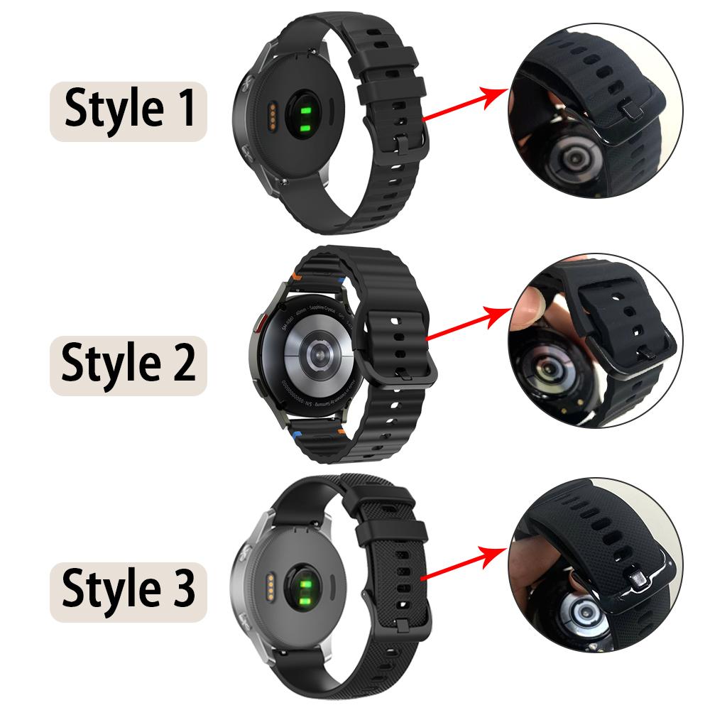 20mm 22mm Soft Strap For Huami Amazfit BALANCE 2  Active 2 Watch Bands GTR 4 3 Pro/GTS 4 2 mini/Bip 6 5 Silicone Sports Bracelet