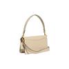 Coach Tabby 26 External Slip Pocket with Buckle Closure, Cow Leather, Hand-held Shoulder Crossbody Bag, Medium Size, Women's Ivory White