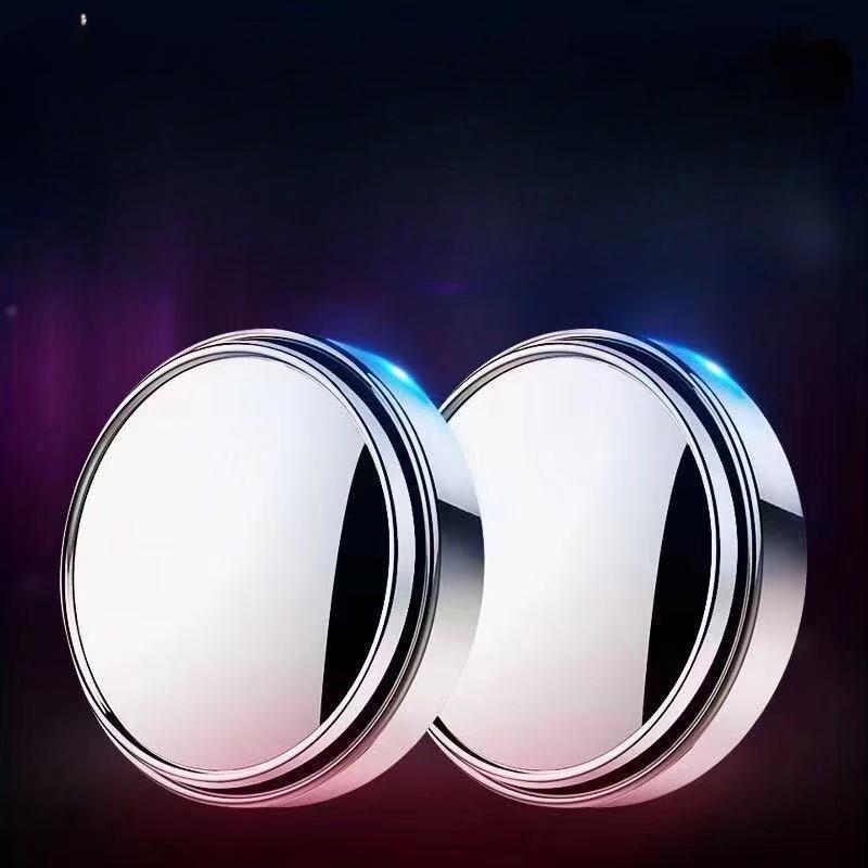 Car Rearview Mirror Small Round Mirror 360 ° Ultra Clear Rearview Mirror Blind Spot Mirror Rearview Small Round Mirror