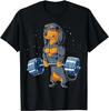 Dachshund Weightlifting Funny Deadlift Men Fitness Gym Gifts Gift Unisex T-Shirt