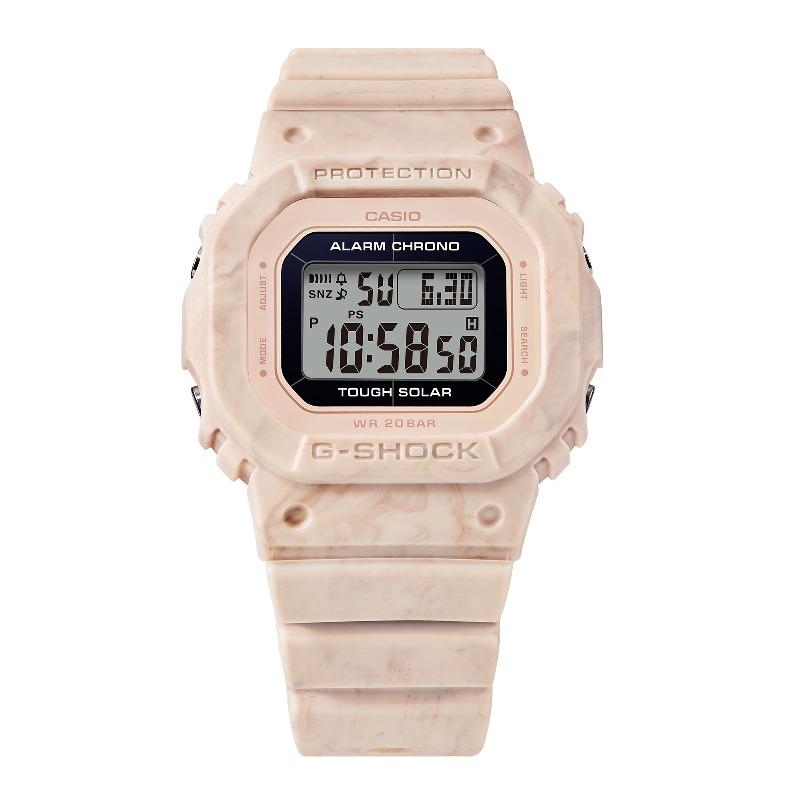 Casio G-SHOCK Men's Resin 200M Water Resistant Shock Resistant Alarm Quartz Watch GMS-S5600RT-4