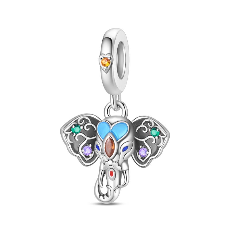 S Copper Charms Beads Pendantcat Animal Fit Original Bracelet Women Jewelry