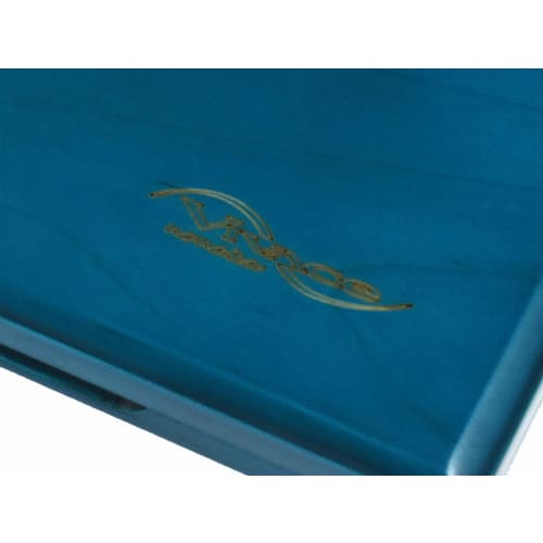 VIVACE Wooden Reed Case for B Clarinet and Alto Saxophone (6 Reeds), Color: Blue