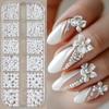 Christmas Red Nail Rhinestone 3D Nail Charms New Nail Art Rhinestones  DIY Decoration