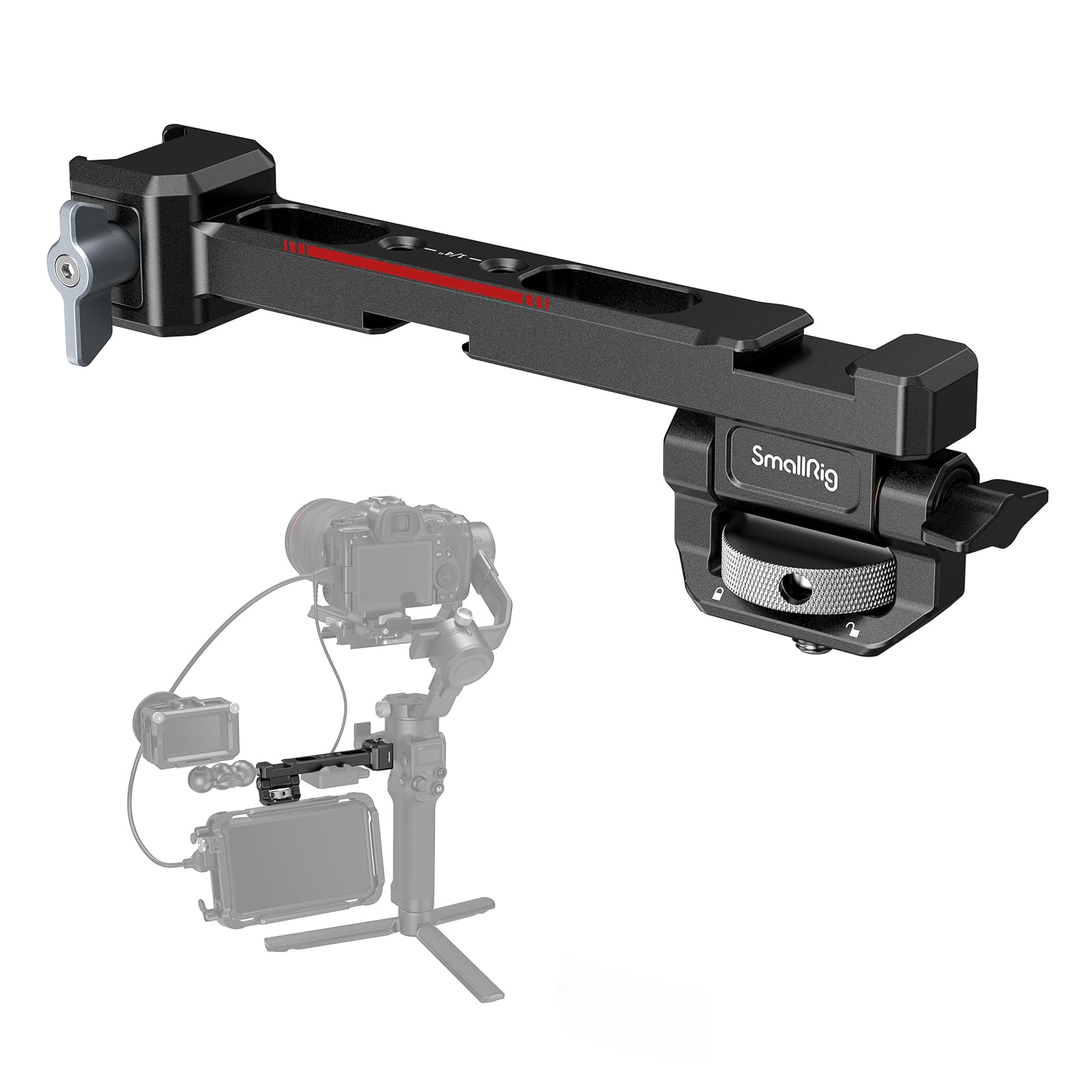 

Кріплення для монітора камери SmallRig для DJI RS 2 / RSC 2 / RS 3 / RS 3 Pro / RS 3 mini - 3026B