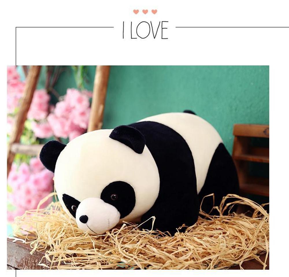 28CM Chinese Panda Plush Toy National Treasure Class Animal Wow I Cute Black And White Bear Send Children's Birthday Gift -4