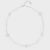 Jean Paul Clarisse [SILVER] True Freshwater Pearl Necklace JS-24-022N
